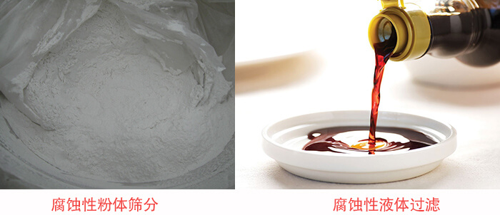 PP材质塑料筛分机整机可筛分物料特性。
